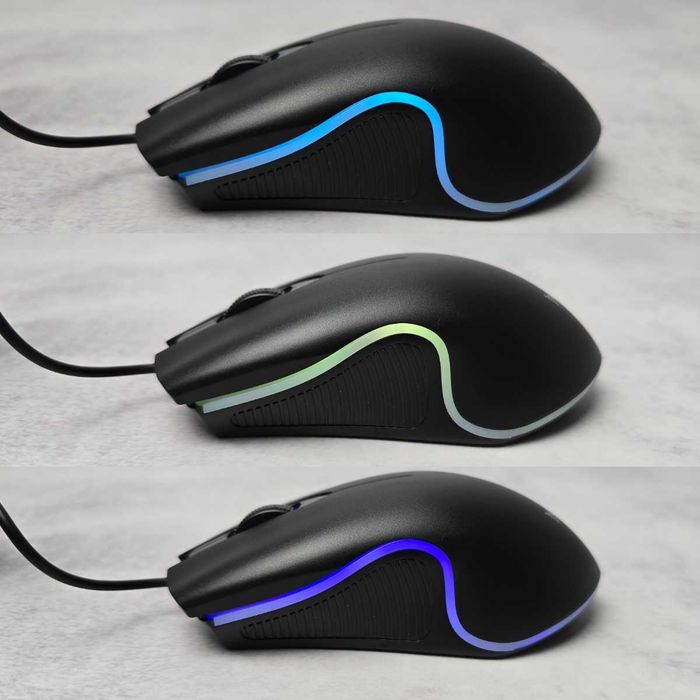 Миша USB ігрова Hoco GM19 Enjoy RGB Colorful Нова Гарантія 12 міс