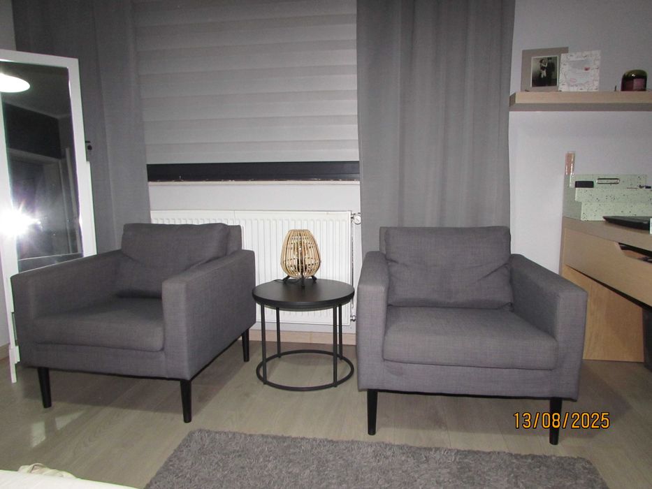 Fotel Ikea Friheten , Skiftebo szary 2 sztuki