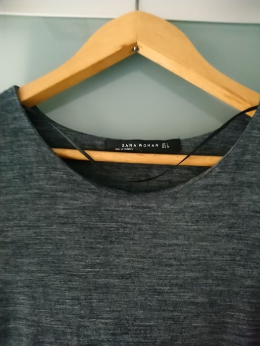 Sukienka zara 40 L czarna szara