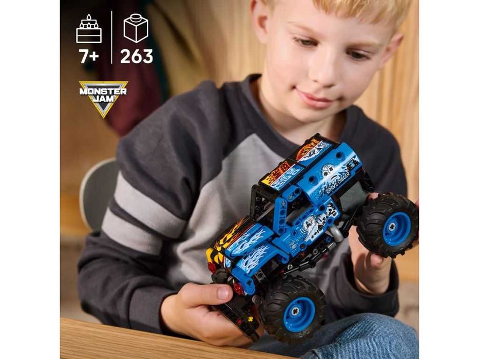 LEGO Technic - Monster Jam™ Grave Digger™ Ogień i lód 42219