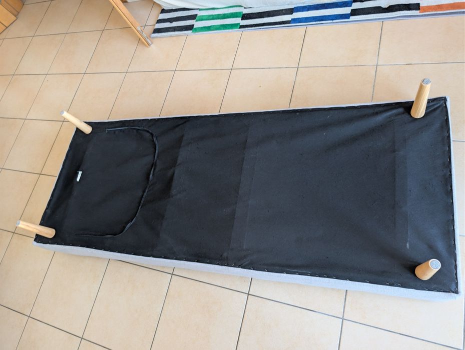 Espreguiçadeira cinzento [excelente estado]