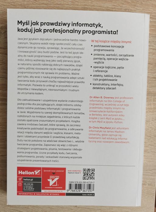 Książki do nauki programowania w języku Java