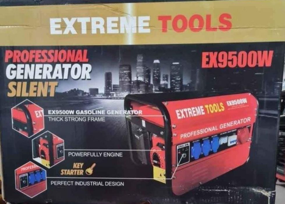 Gerador a Gasolina Trifasico e Monofasico 9500W