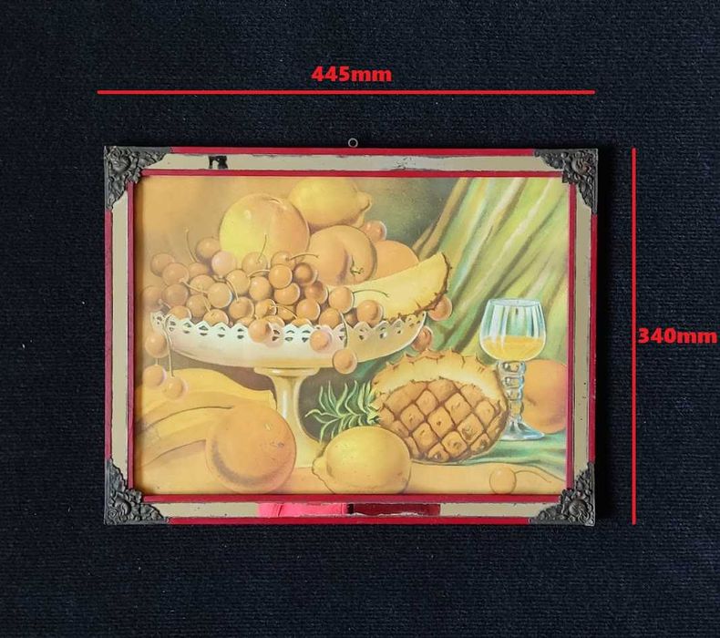 Quadro antigo natureza morta