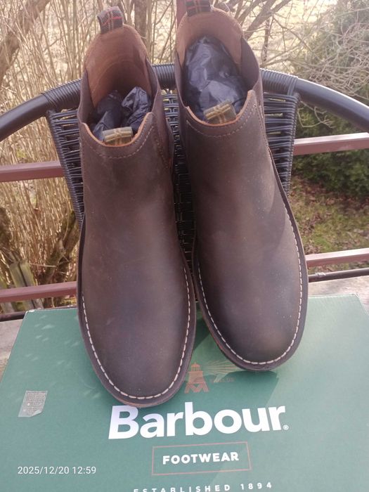 Barbour sztyblety męskie Ankle Boot Chelsea
