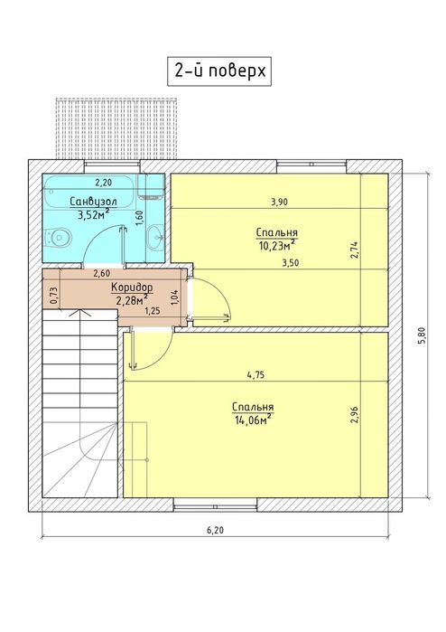 Таунхаус Ірпінь велика земельна ділянка