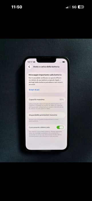 iPhone 13 mini,  128 GB, Azul Meia-Noite.