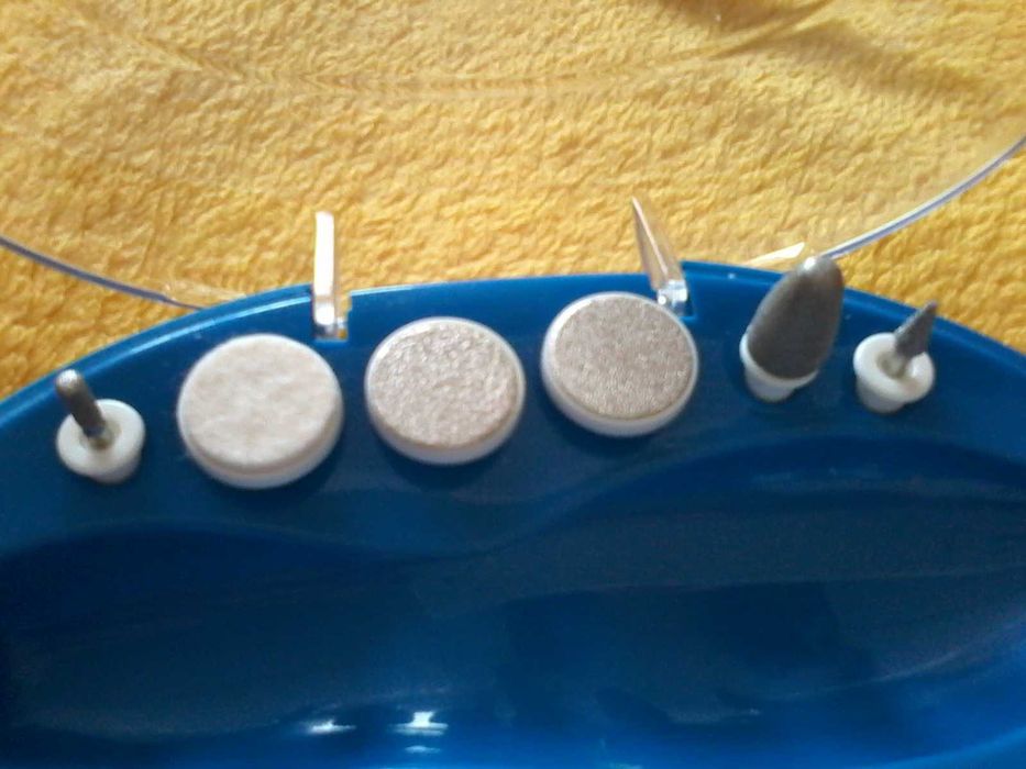 urządzenie do manicure paznokci szlifierka zestaw baterie gratis