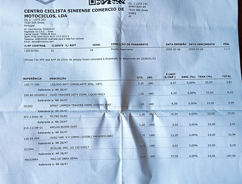 Yamaha GTS 1000 excelente estado
