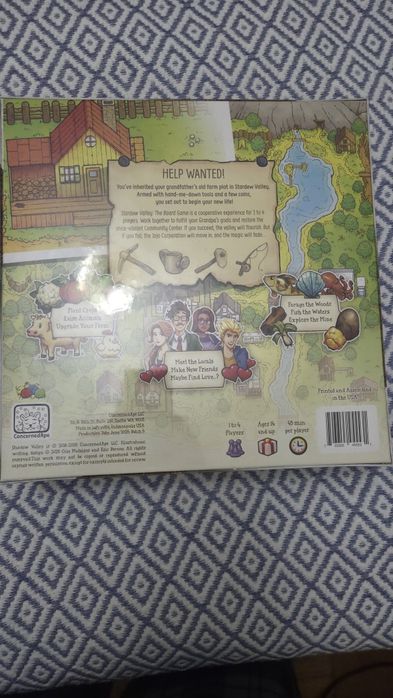 Stardew Valley Board Game (novo)