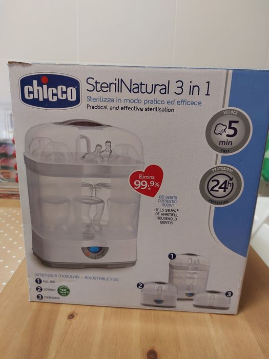 Esterilizador 3 em 1 Chicco