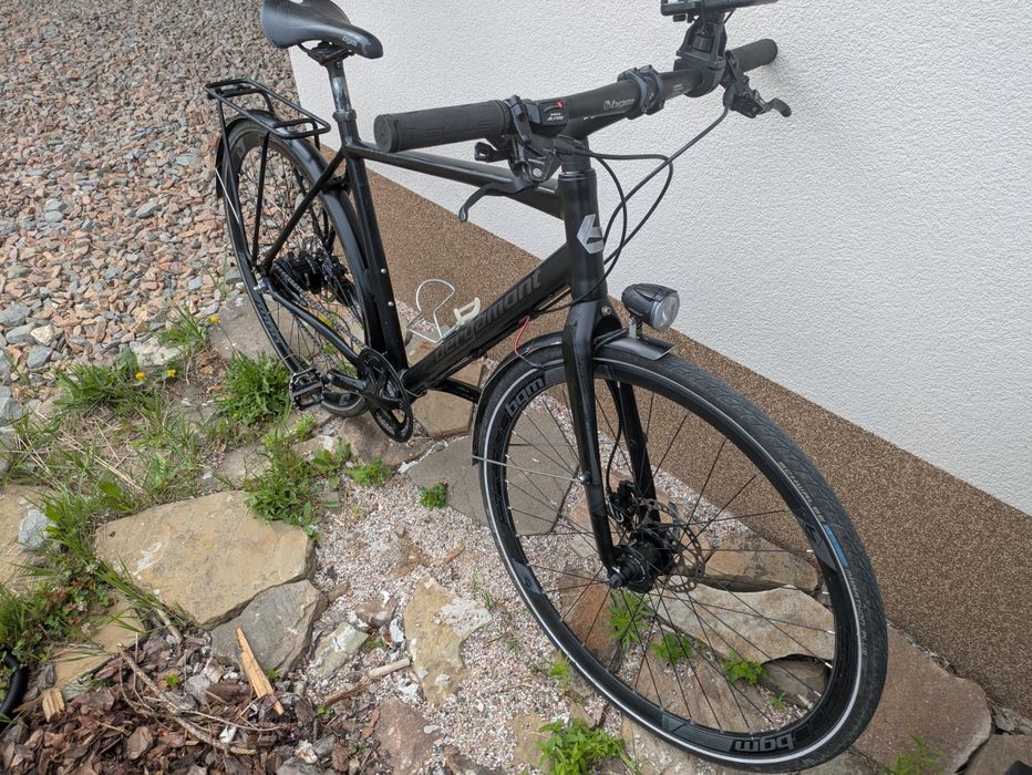Rower bergamot miejski/trekingowy z biegami w piaście alfine 11