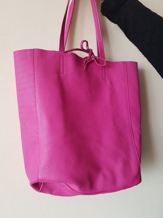 Torebka ze skóry naturalnej ZWILLINGSHERZ z TK MAXX