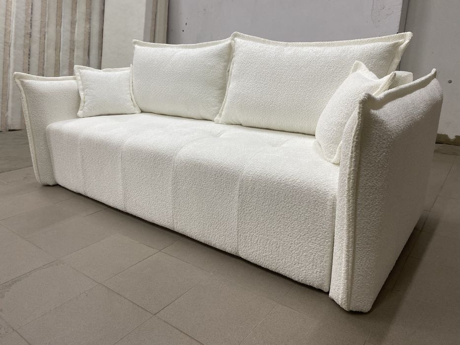 Kanapa Luna 3 osobowa rozkładana sofa łóżko wersalka amerykanka