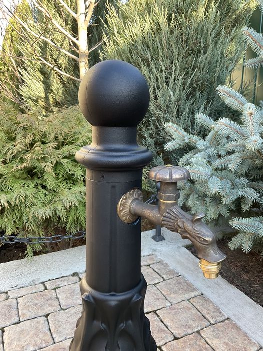 Декоративна садова колонка, вуличний кран, садовая уличний кран