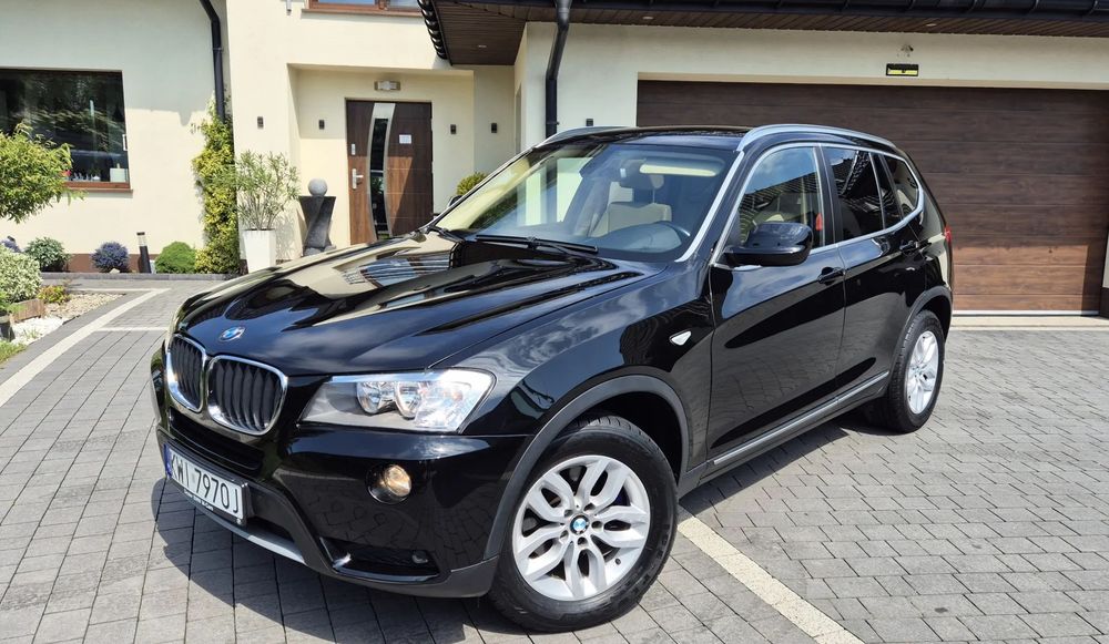BMW X3 ŁADNA ! Zadbany egzemplarz ! 2.0 184 KM, nowy rozrząd