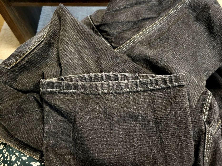 Spodnie męskie czarne Mustang 31/32  men bootleg (Frank)