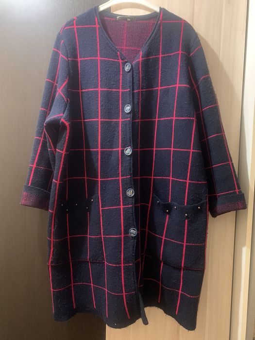 Пальто женское зимнее, кардиган ангора 50 р.