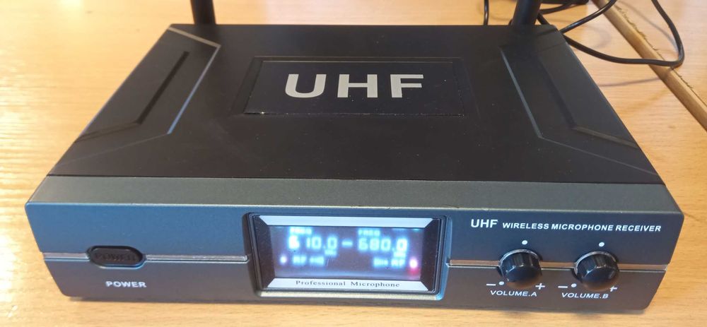 Mikrofony bezprzewodowe, zestaw