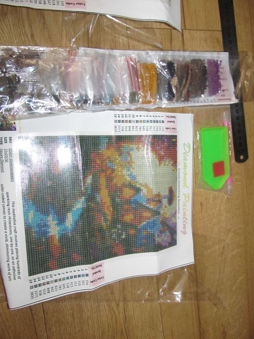 Алмазка Картина Мозаїка Гітара Пейзаж