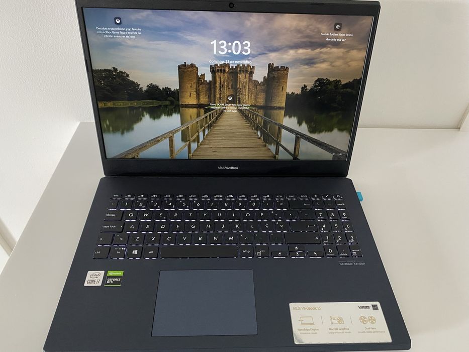 Portátil Asus VivoBook Ram 8G intel I7
