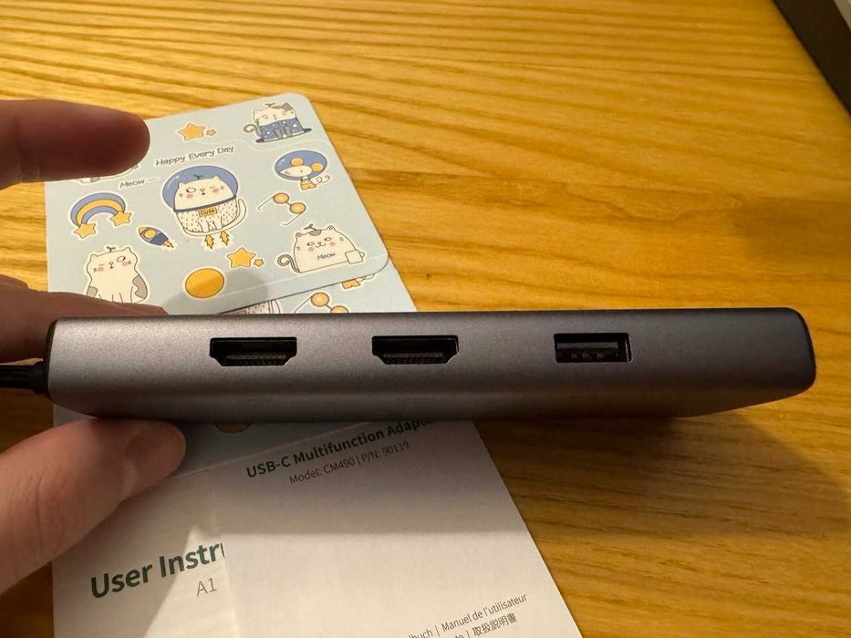 USB-хаб Ugreen CM490 - 9 в 1 USB-C 2xHDMI , Ідеальний СТАН!