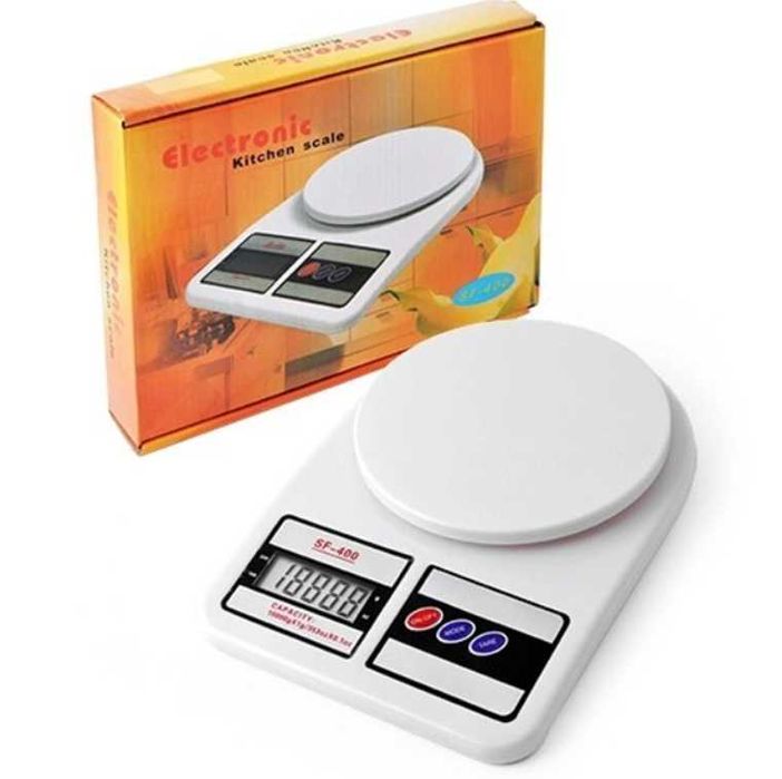 Ваги кухонні електронні до 10 кг Домашні компактні  Кухонные весы