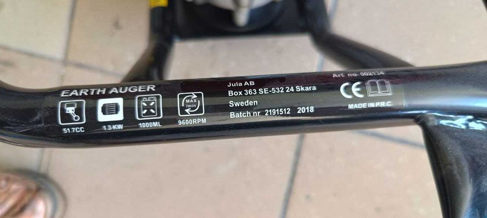 świder spalinowy Meec Tools.