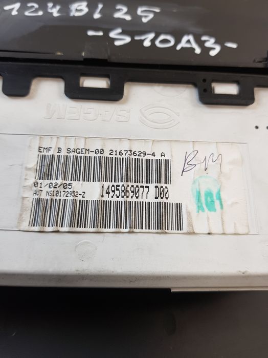 Wyświetlacz Ekran 1495869077 Peugeot 807 05R- Europa