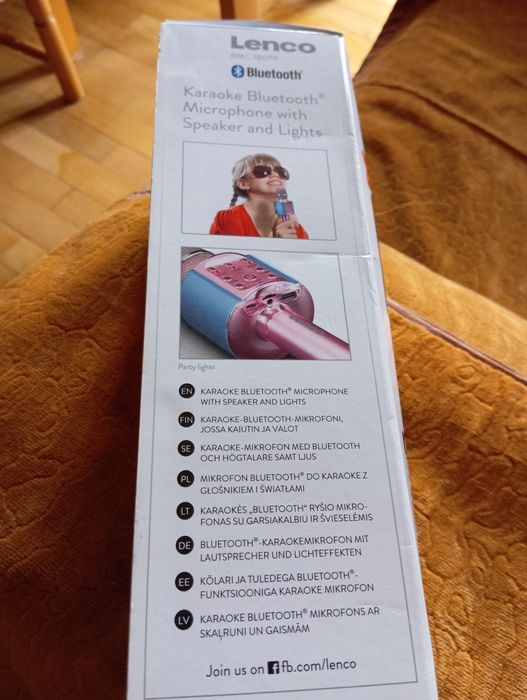 Mikrofon Lenco BMC-180 PK