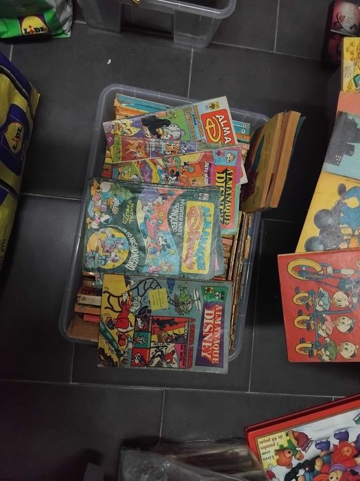 Livros do Patinhas e Mickey originais