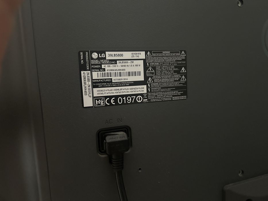 Telewizor lg 39 cali