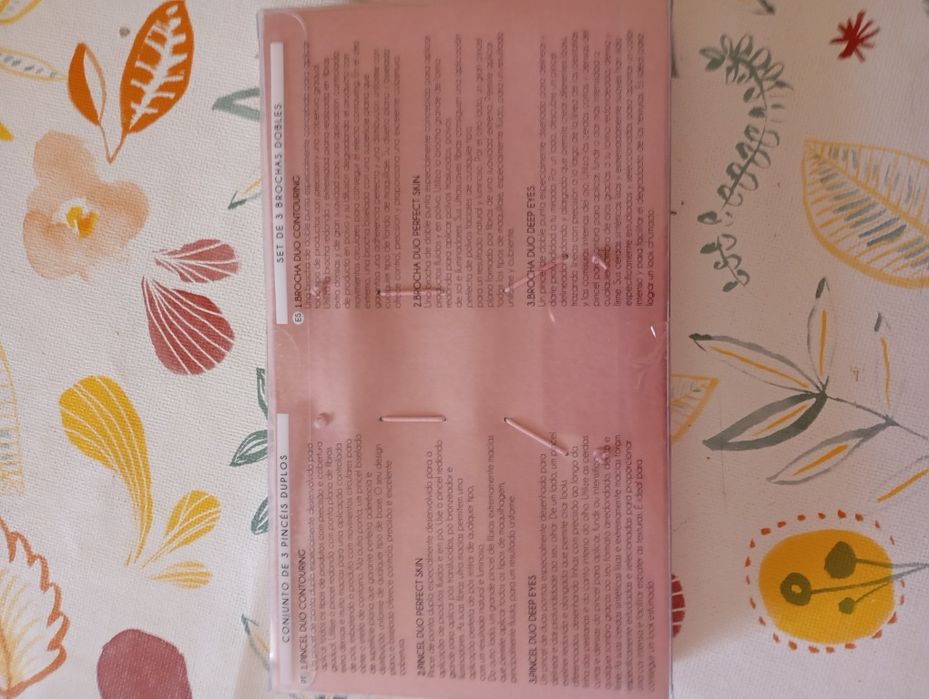 Conjunto de 3 pincéis de rosto e máscara facial de silicone