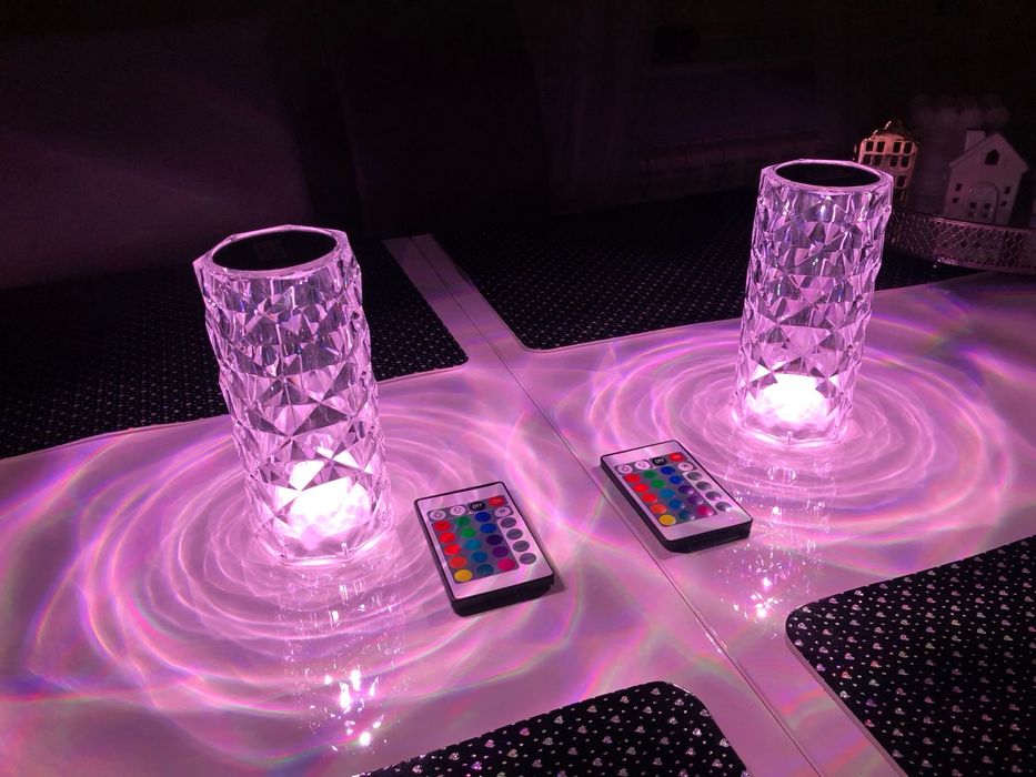 Lampa lampka LED RGB kolorowa