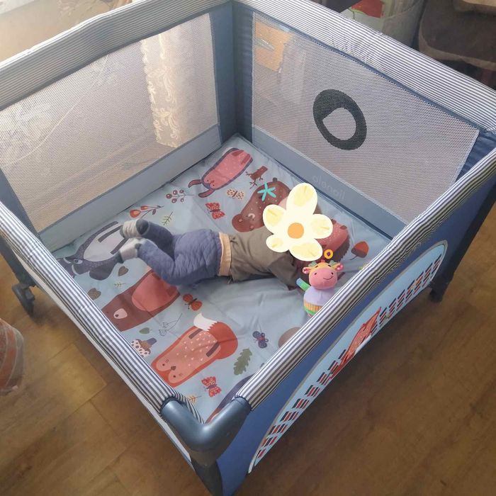 Манеж дитячий Lionelo Sofie Blue Sky