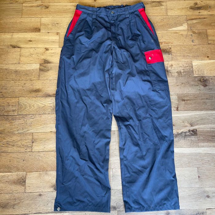 Sanfor Spodnie Robocze Męskie Modne Kieszenie Rozm. 52/l