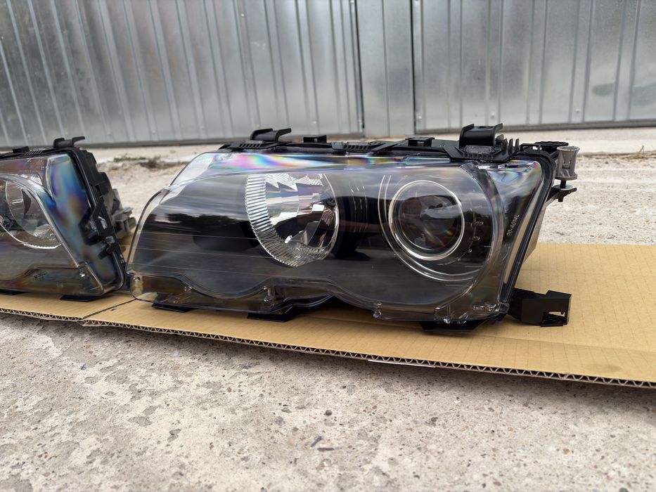 BMW E46 Coupe Cabrio BOSCH Bi Xenon NOWE Regeneracja Lampy Reflektory przedlift Oryginał piekne Europa komplet
