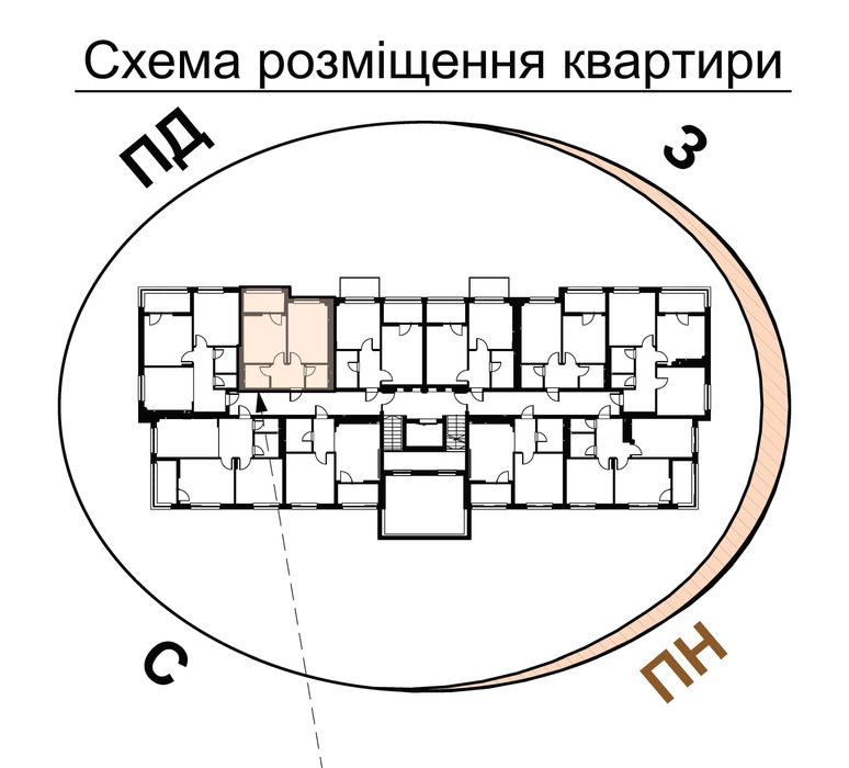 Продаж 1-кімнатної квартири, новобудова ЖК TWINS RESIDENCE Біла Церква