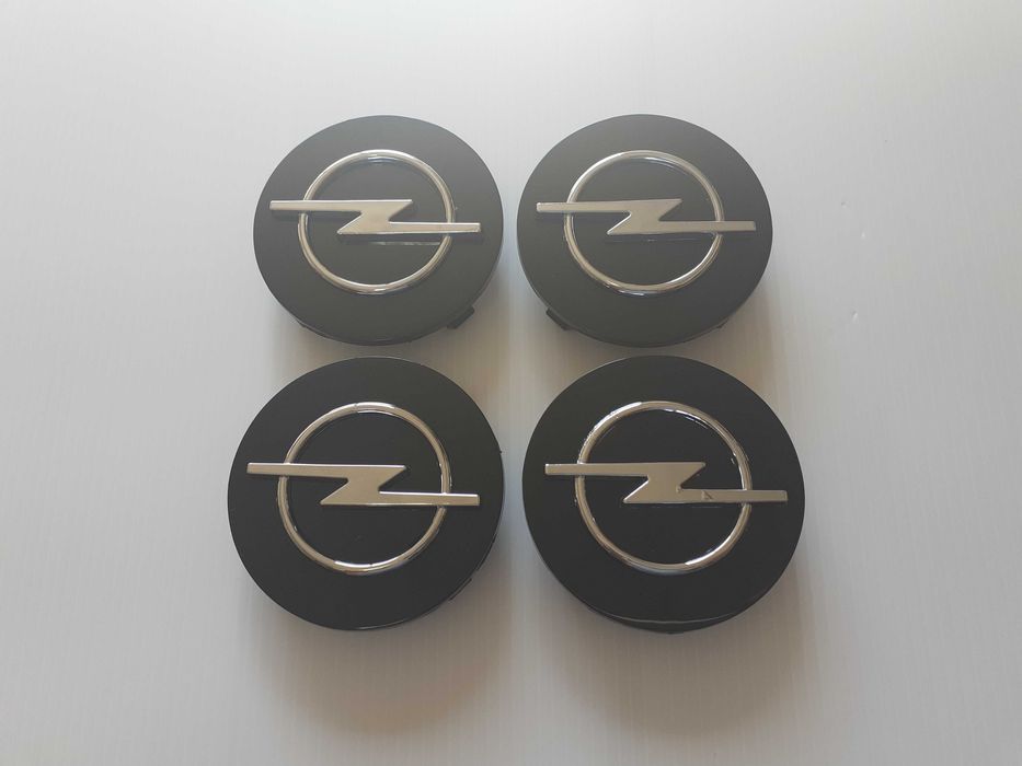 Centros/tampas de jante completos Opel com 56, 59, 60, 64 e 68 mm