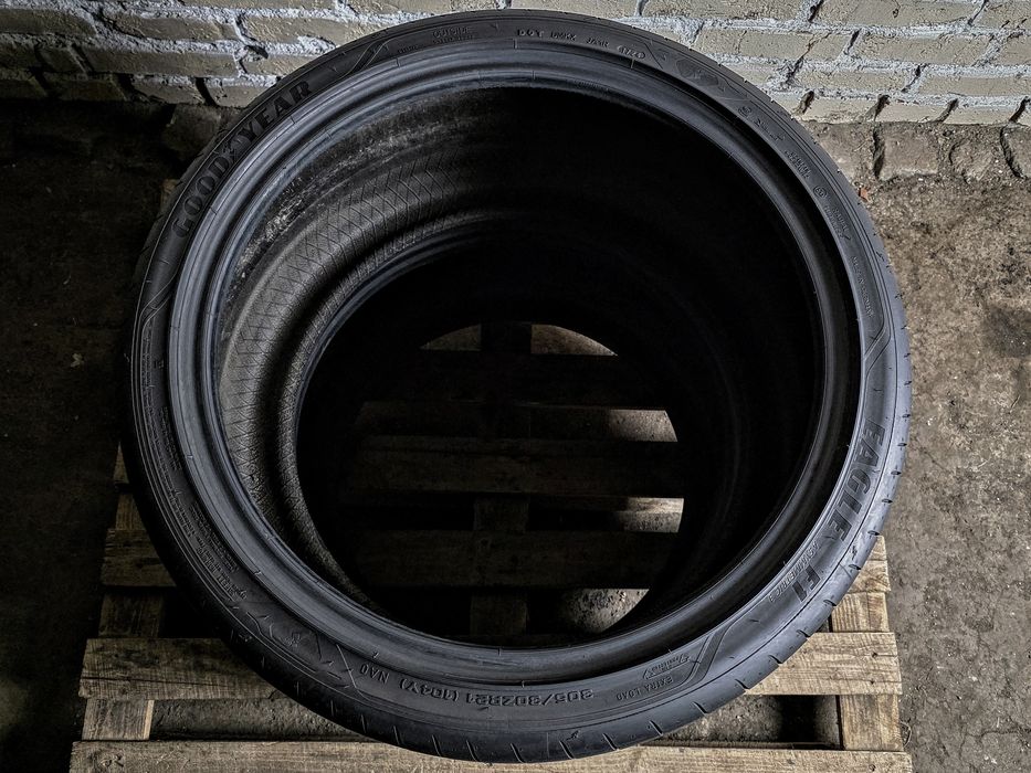 Пара 305/30r21 GOODYEAR | 6.5mm | 2024 | Germany | Преміум шини/Ідеал