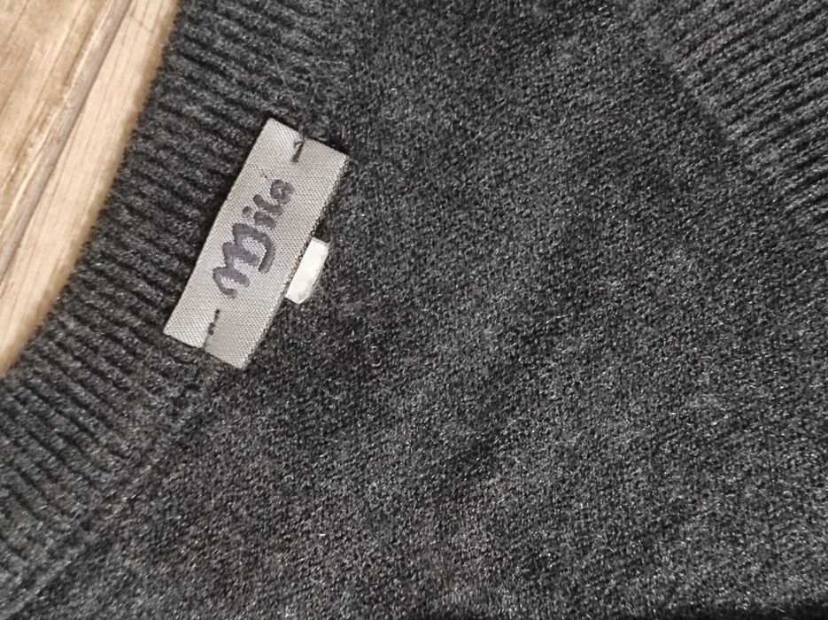 Bezrękawnik kamizelka męski w modne rąby..