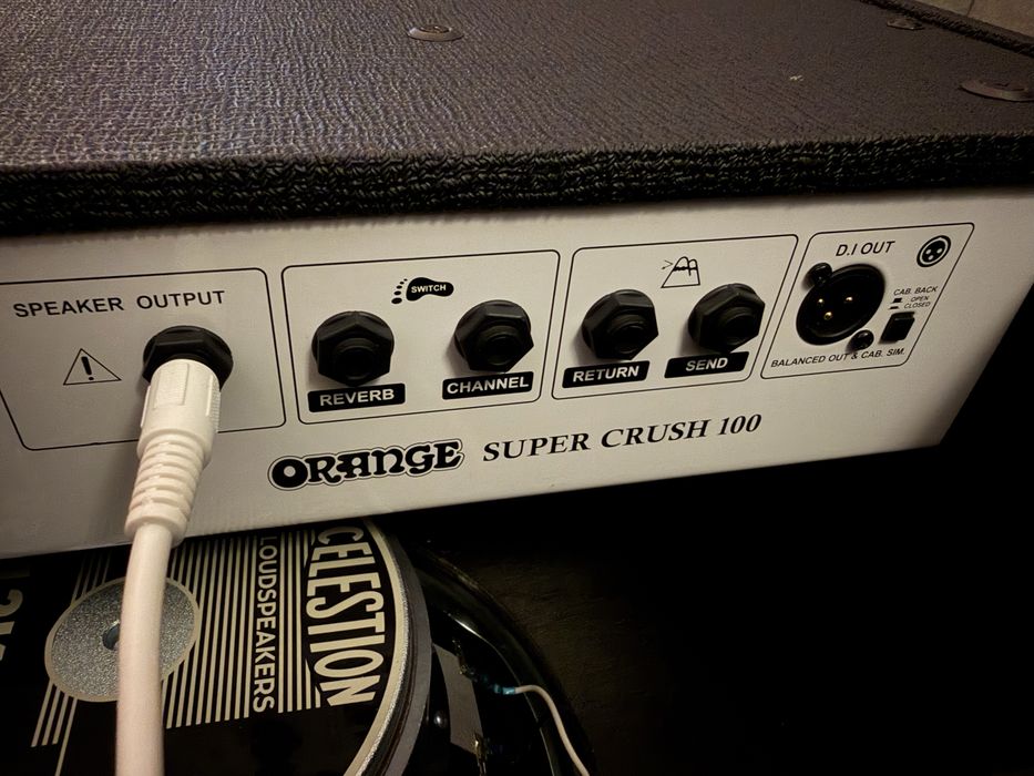 Orange Super Crush 100 Combo (Black)