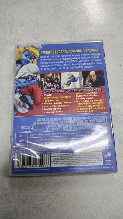 Smerfy. Film Dvd