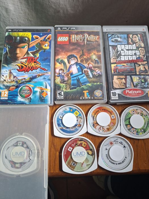 Vendo jogos para psp