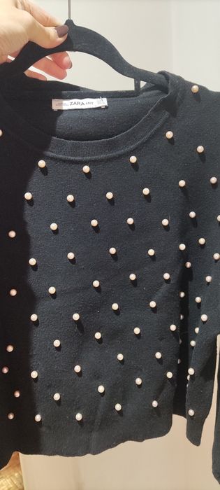 Camisola preta Zara tamanho M