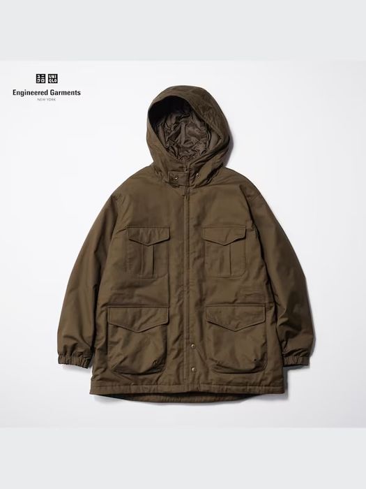 Парка Uniqlo x Engineered Garments HEATTECH Padded Utility Jacket