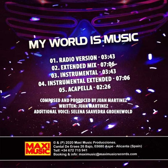 Stylove Feat. Naoky - My World Is Music (Maxi CD) (SPAIN)