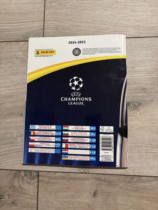 Panini UEFA Champions League 2014 - 2015 Sticker Album