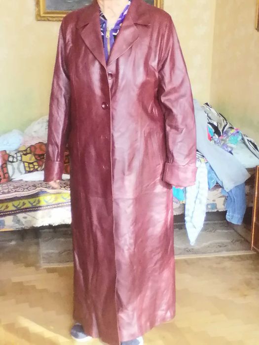 Плащ шкіряний (новий)