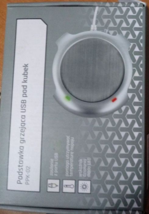 Urządzenie podgrzewające na usb